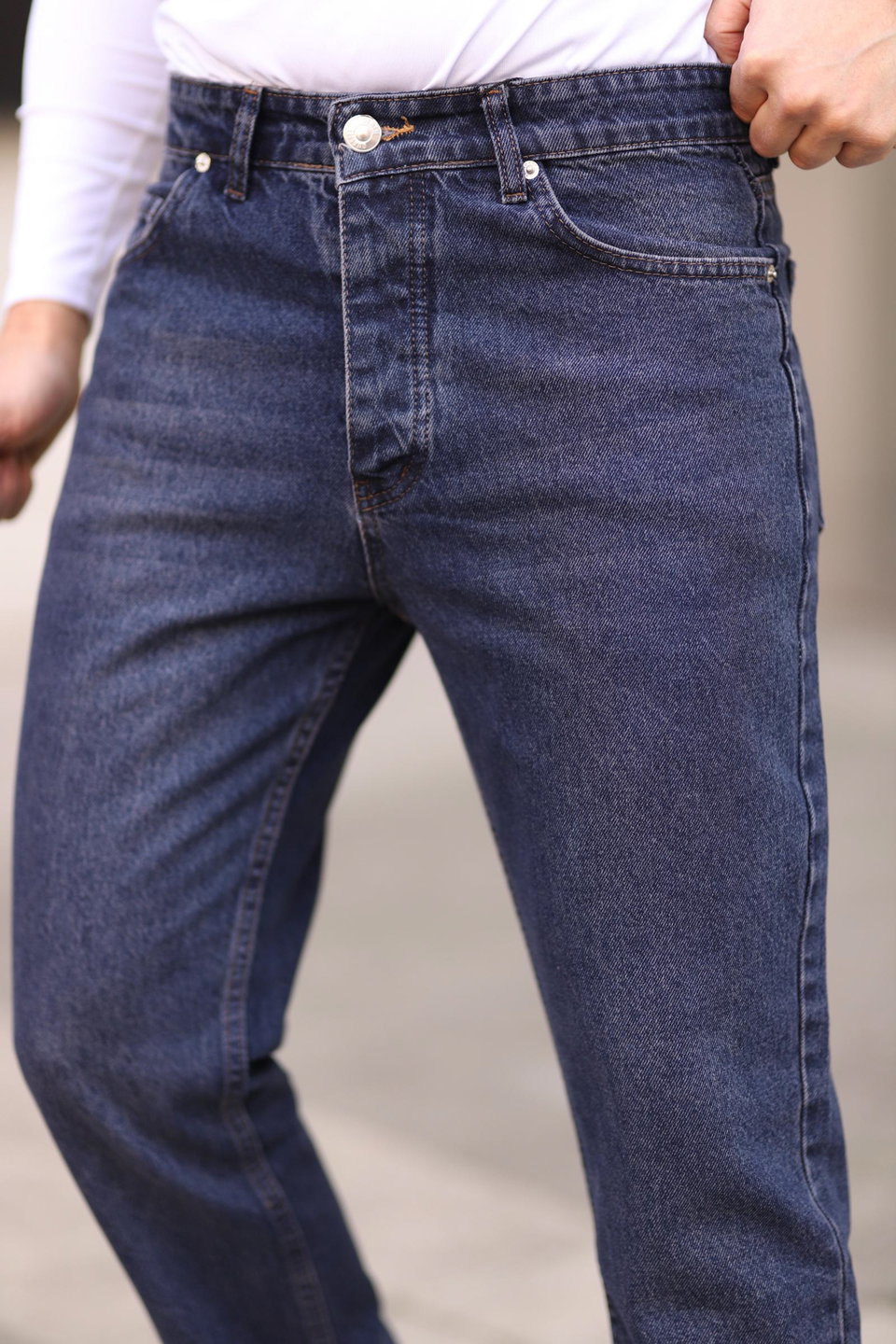 Medium 100% Cotton Boyfriend Jeans Jeans Tmnaw25Je00020