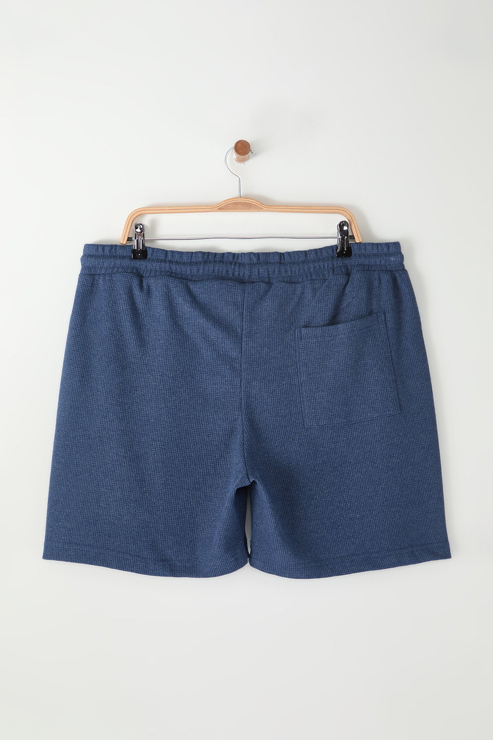 Regular/Normal Cut Basic Textured Plus Size Shorts & Bermudas TMNSS25AP00000