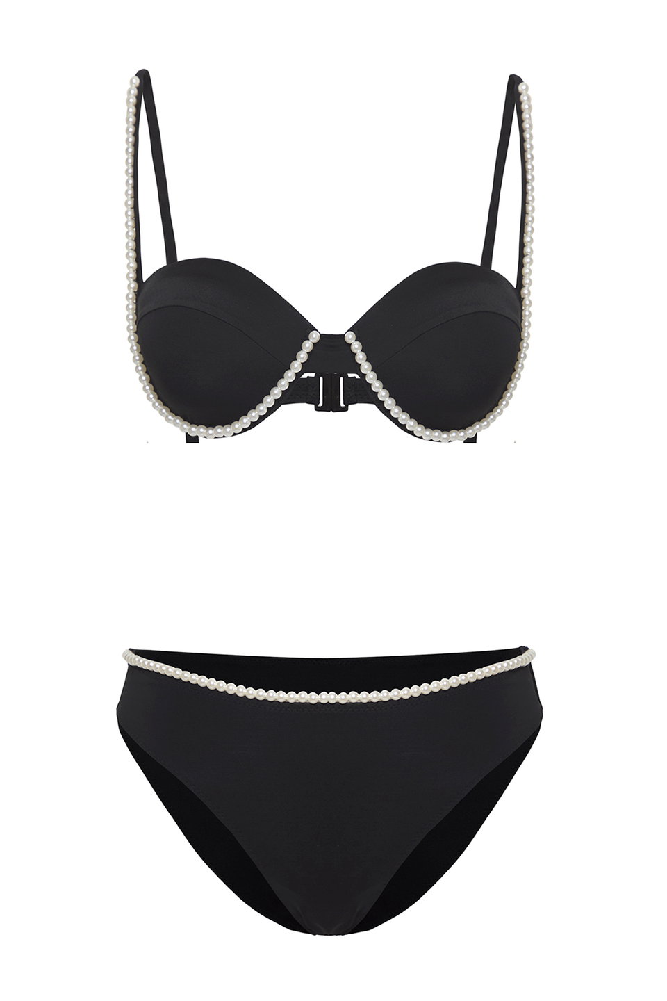 Balconette Pearl Accessory Regular Bikini Set TBESS25BT00058