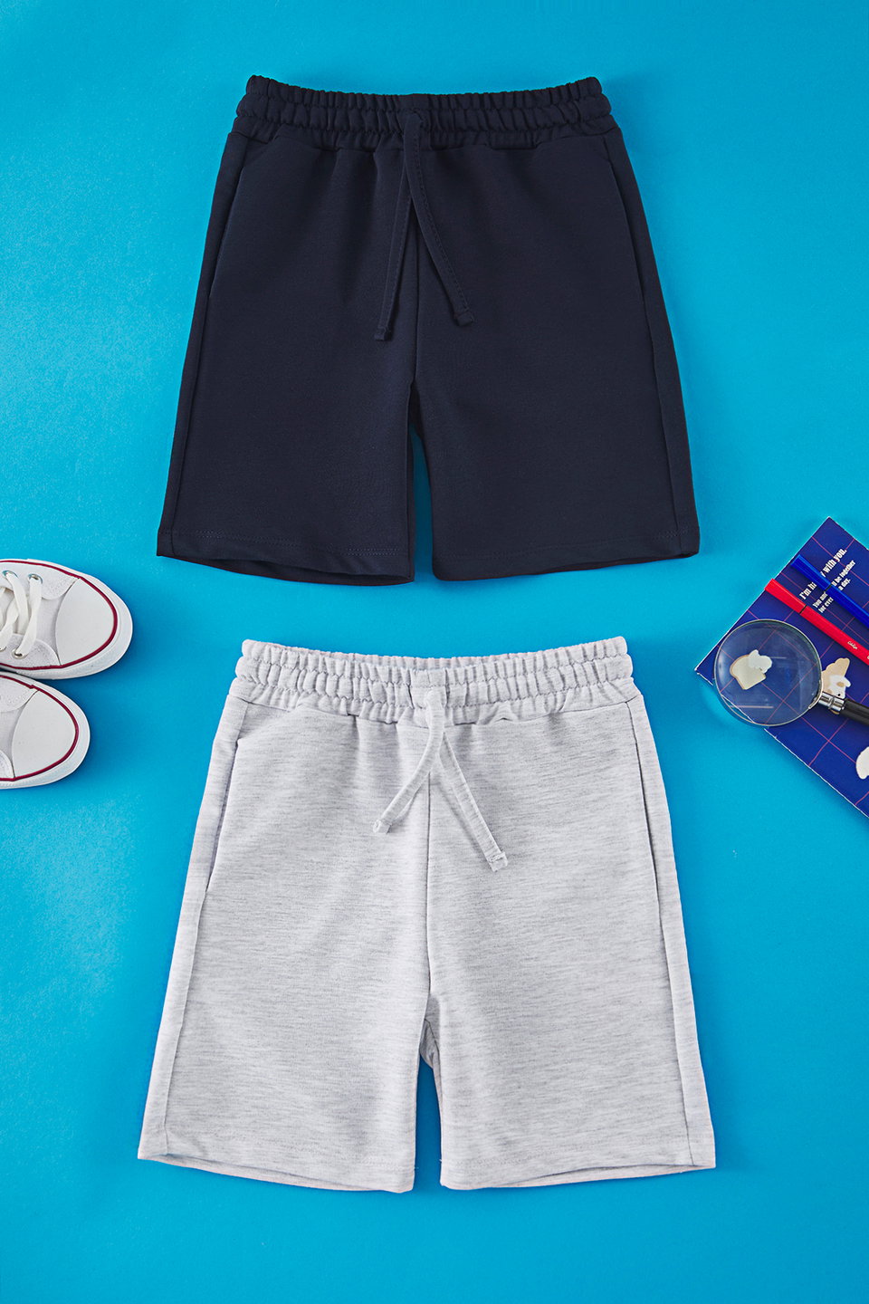 Plain Knit Shorts & Bermuda TKDSS25SR00003