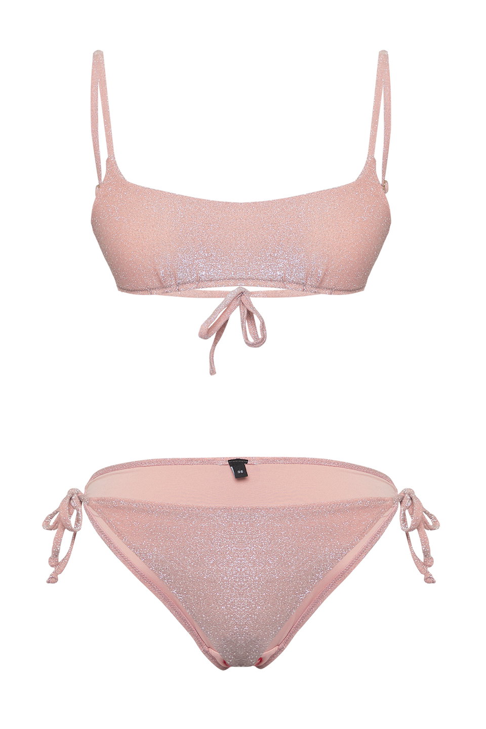 Bralette Glittery Regular Bikini Set TBESS25BT00103