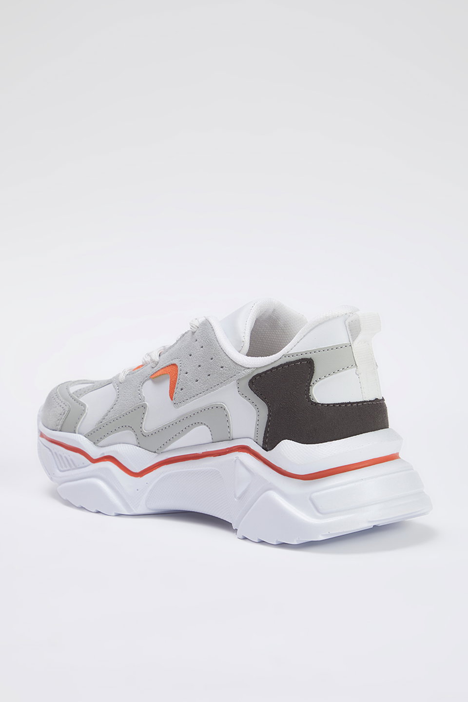 Contrast Color Block Women's Thick Sole Sneakers TAXSS25SN00002