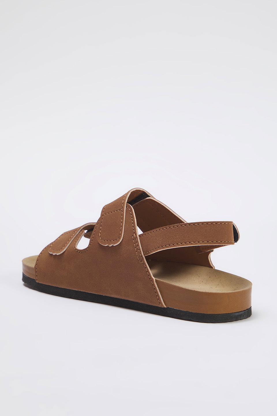 Suede Velcro Big Boy Kids Sandals TAKSS25SD00025