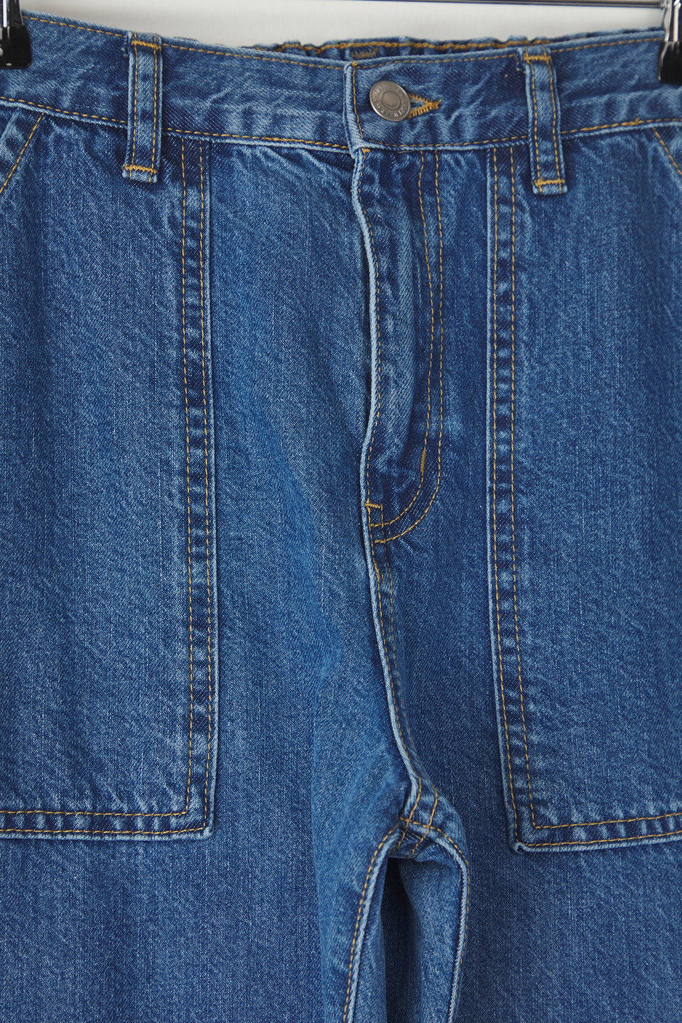 Medium Boy High Waist 100% Cotton Regular Fit Elastic Denim Jean Pants TKDSS25JE00004
