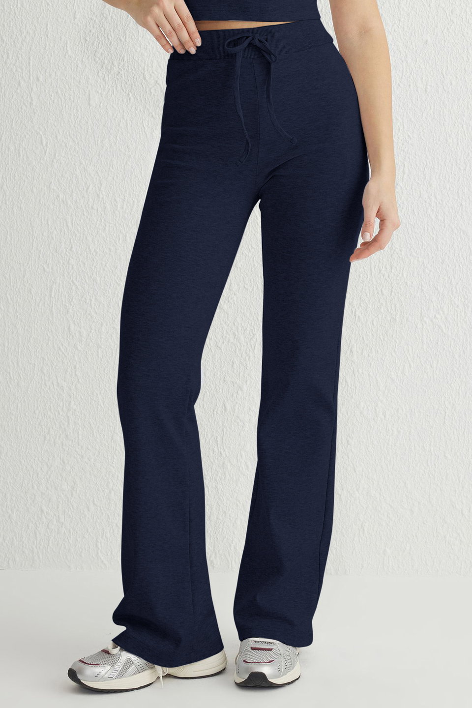 Fitted/Bodycon Stretch Knit Bottom - Top Set Twoss25Au00053