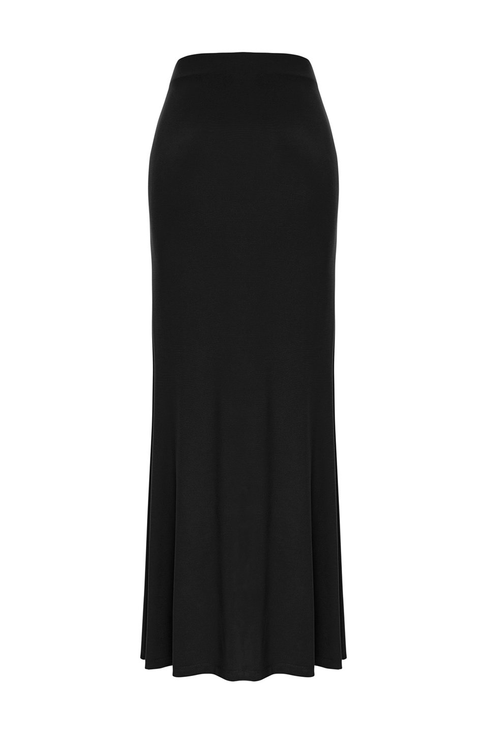 Limited Edition Body Fitted Knitted Long Skirt with Accessory Detail Tprss25Et00004