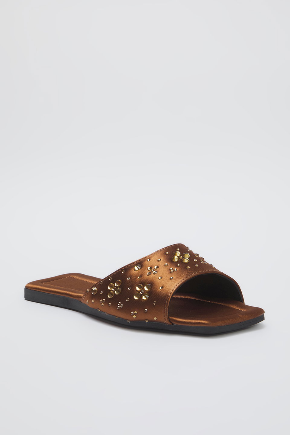 Satin Stylish Women's Slippers TAXSS25TE00025