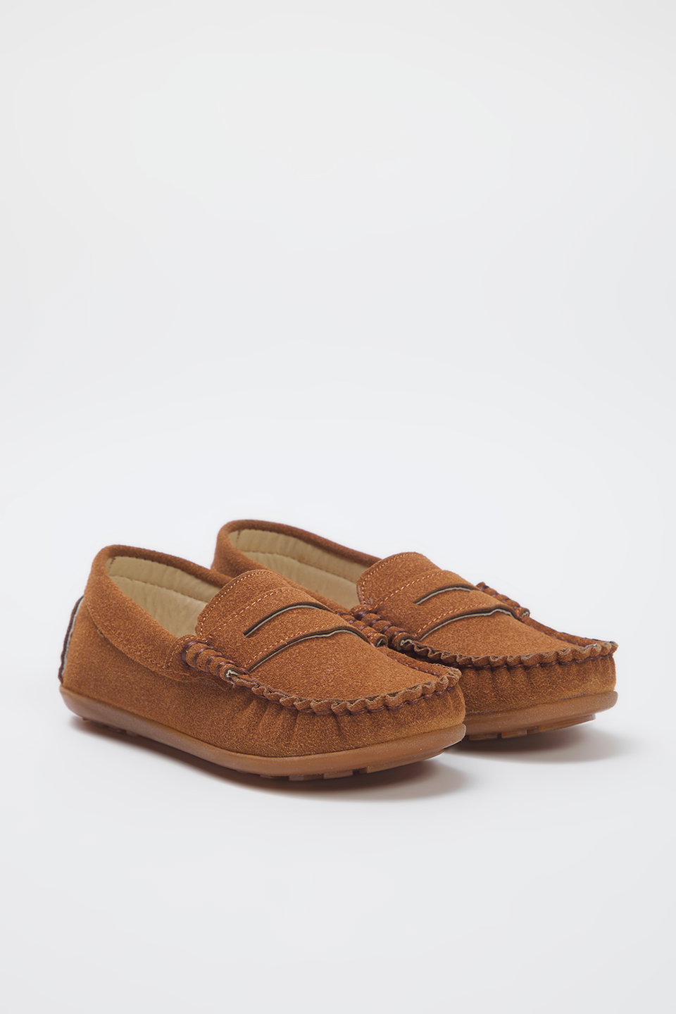 Nubuck Big/Small Boy Kids Loafer Shoes TAXSS25LA00010