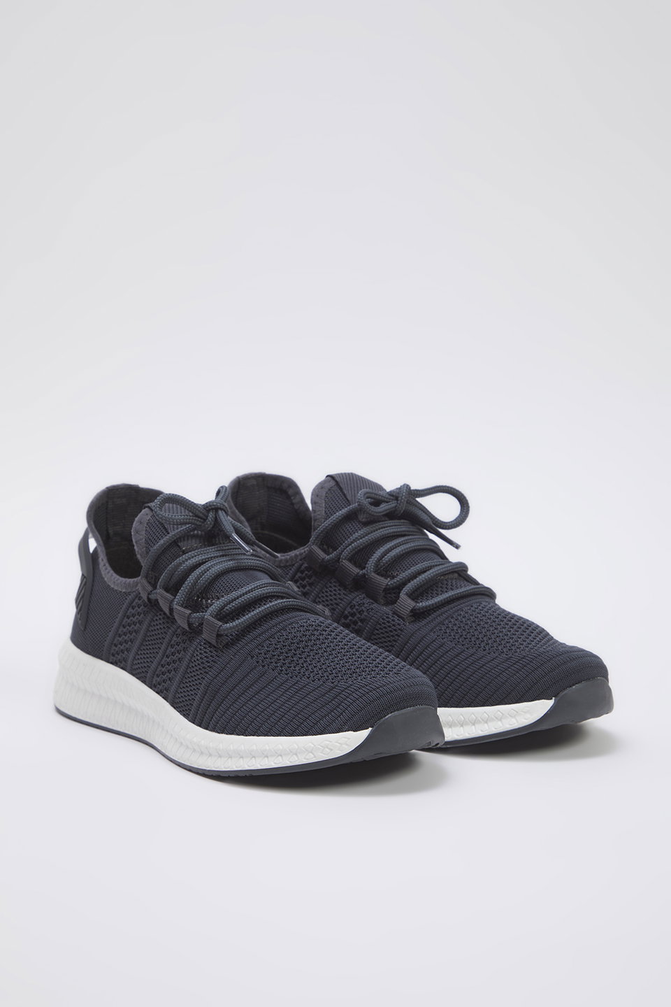 Knit Lace-Up Sole Men's Sports Shoes TAXSS25SN00018
