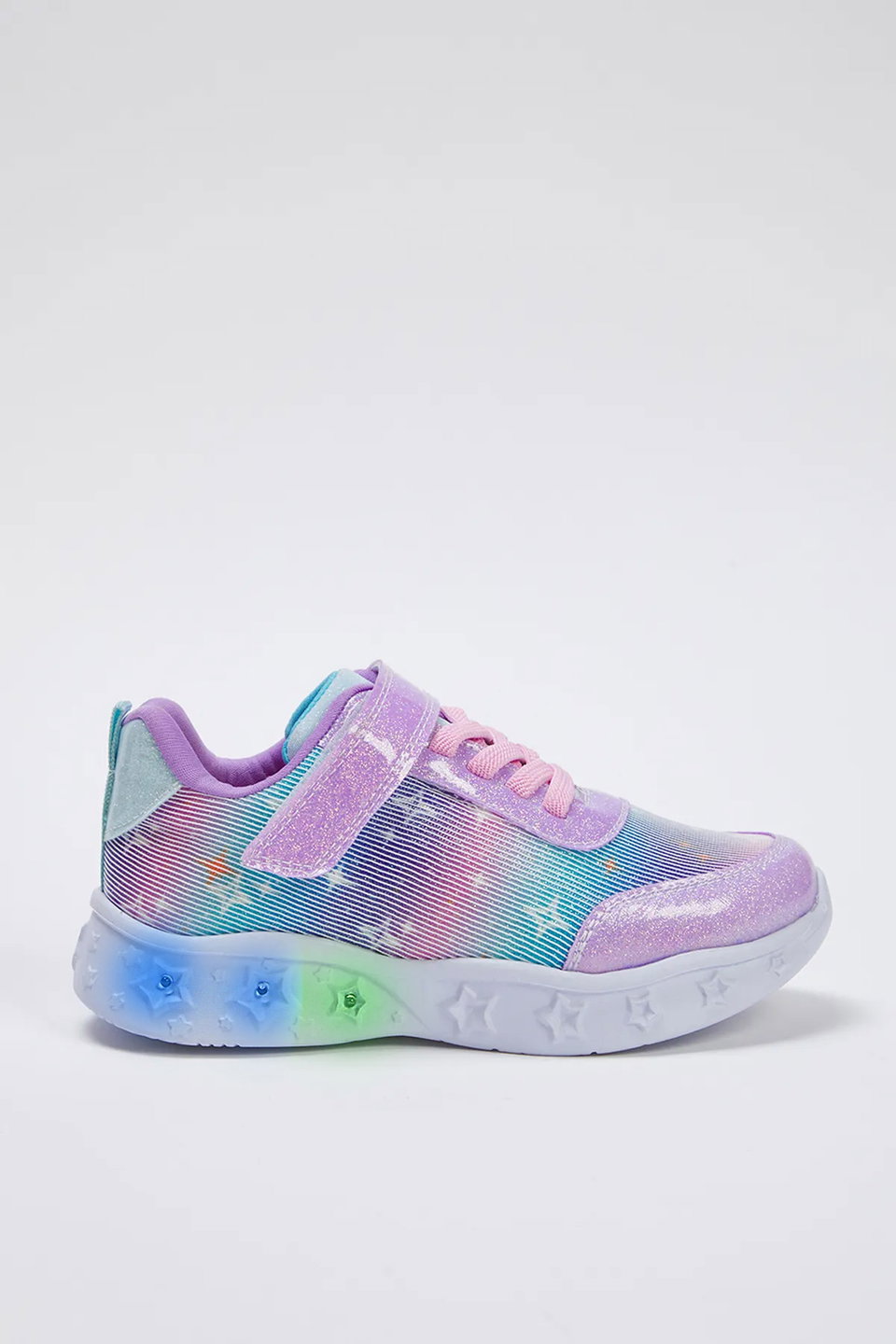 Glittery Lighted Big/Little Girls Kids Sports Shoes TAXSS25SN00028