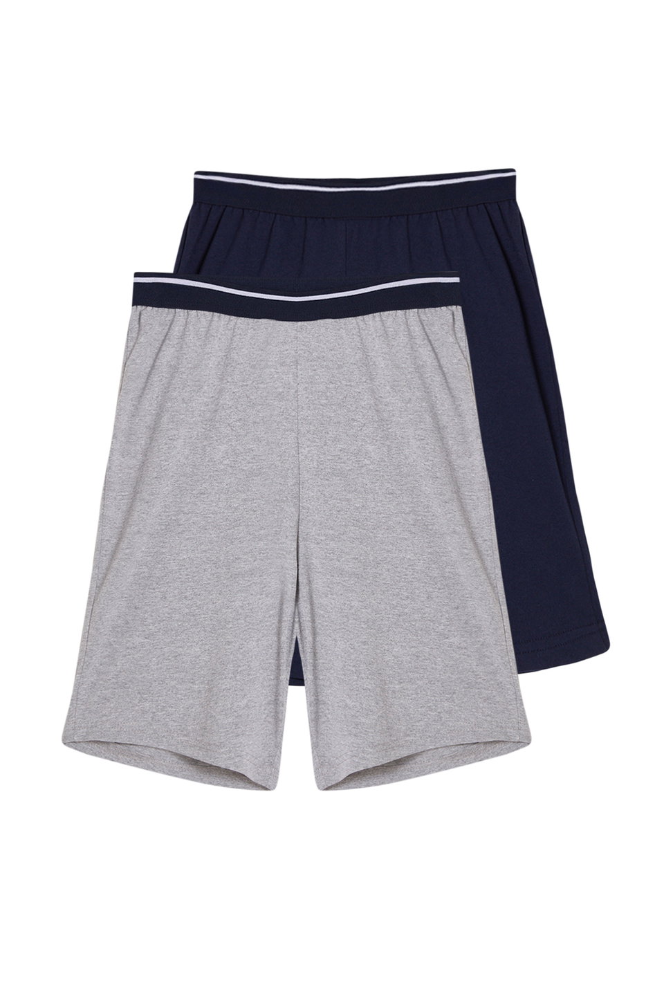 Regular Fit 2-Pack Knitted Shorts TMNSS25SR00045