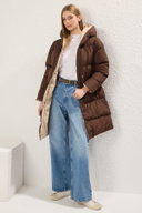 Dark Brown-Ecru