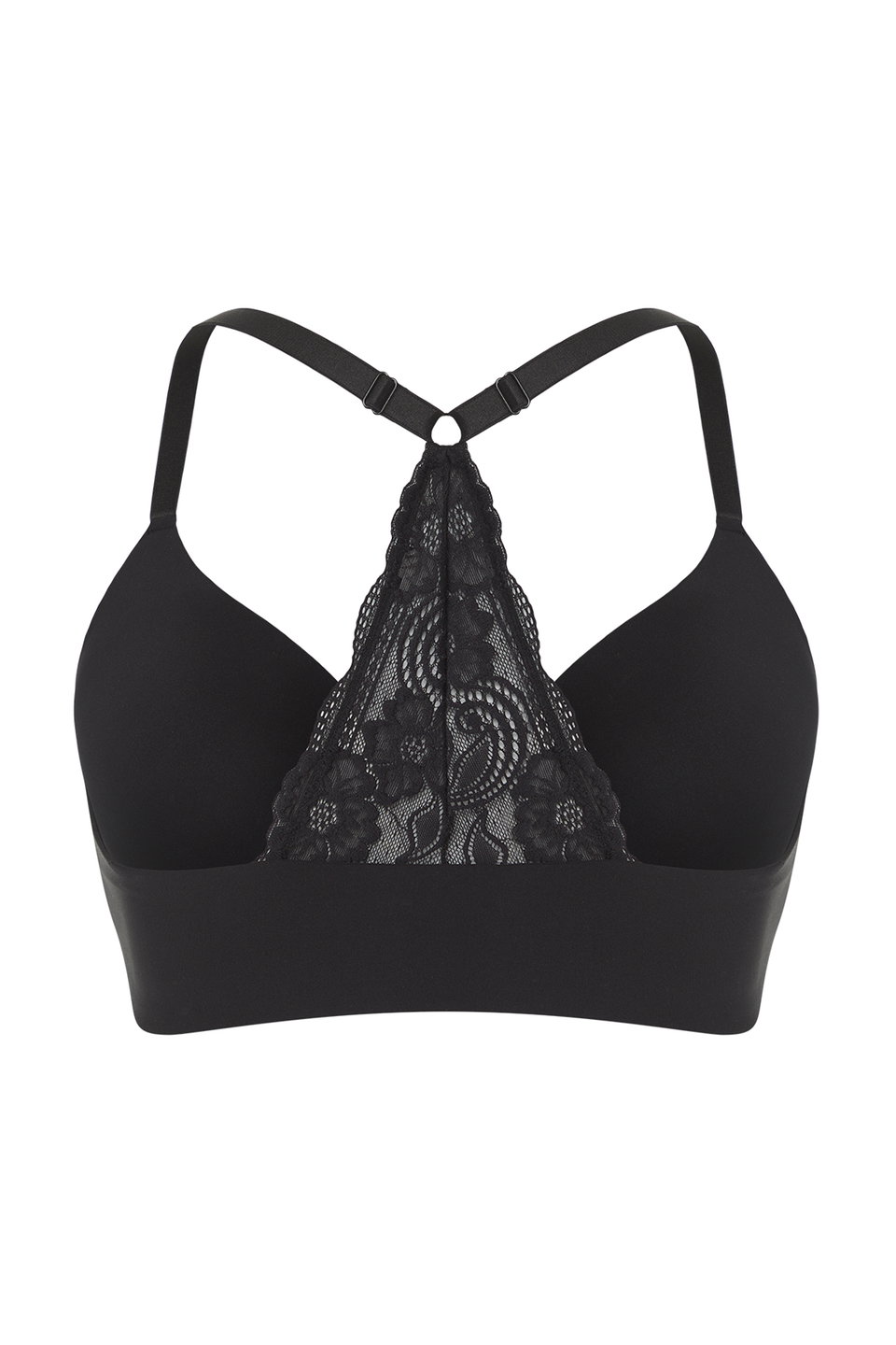 Center Clip Front Opening Plus Size Bra TBBSS25CW00012