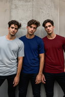 Claret Red-Navy Blue