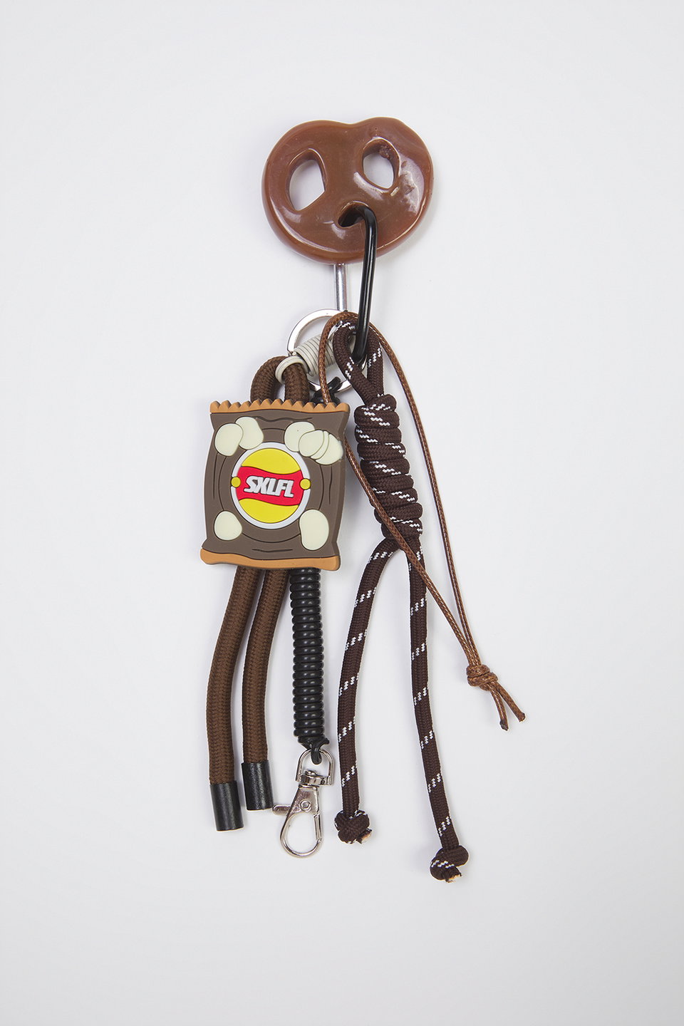 Cookie Figured Rope Detail Multi Charm Bag Ornament Accessory TAXSS25DA00003