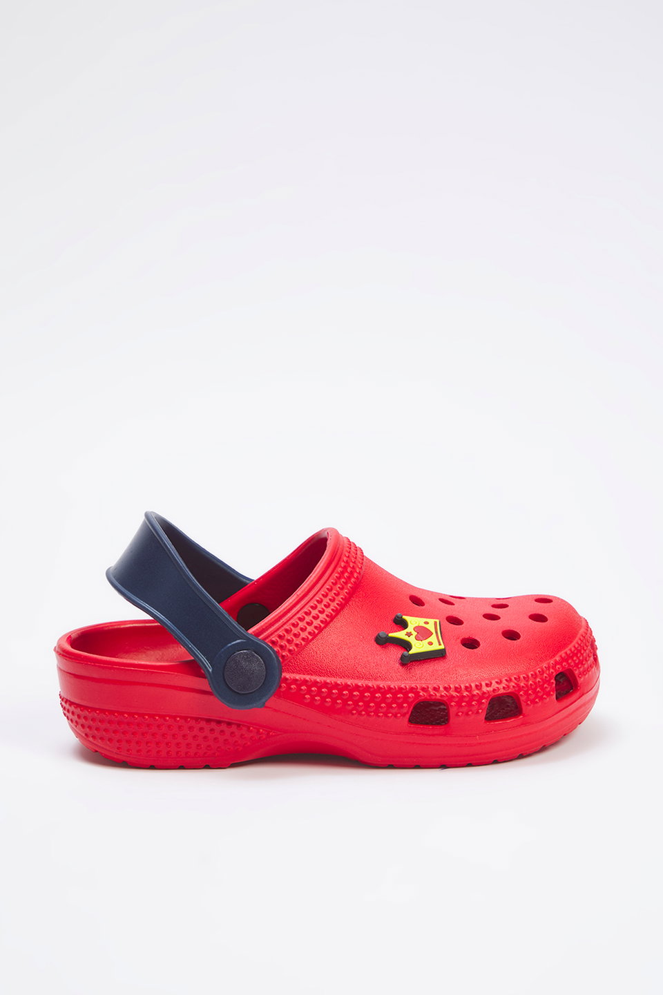 Crown Figured Sole Big/Small Boy Kids Closed Toe Sandal Slipper TAKSS25SD00054