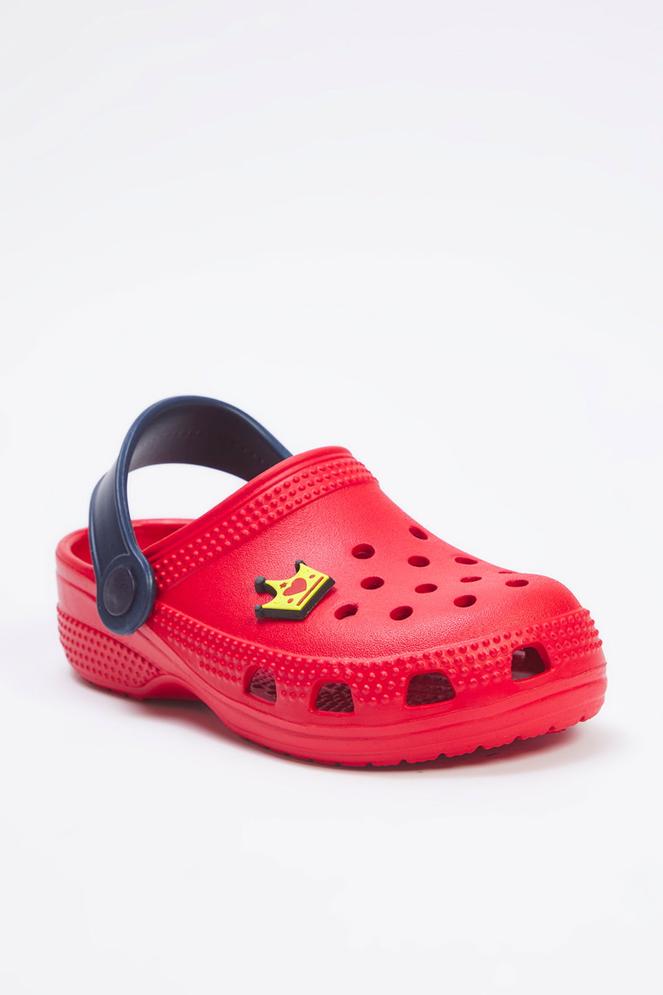 Crown Figured Sole Big/Small Boy Kids Closed Toe Sandal Slipper TAKSS25SD00054