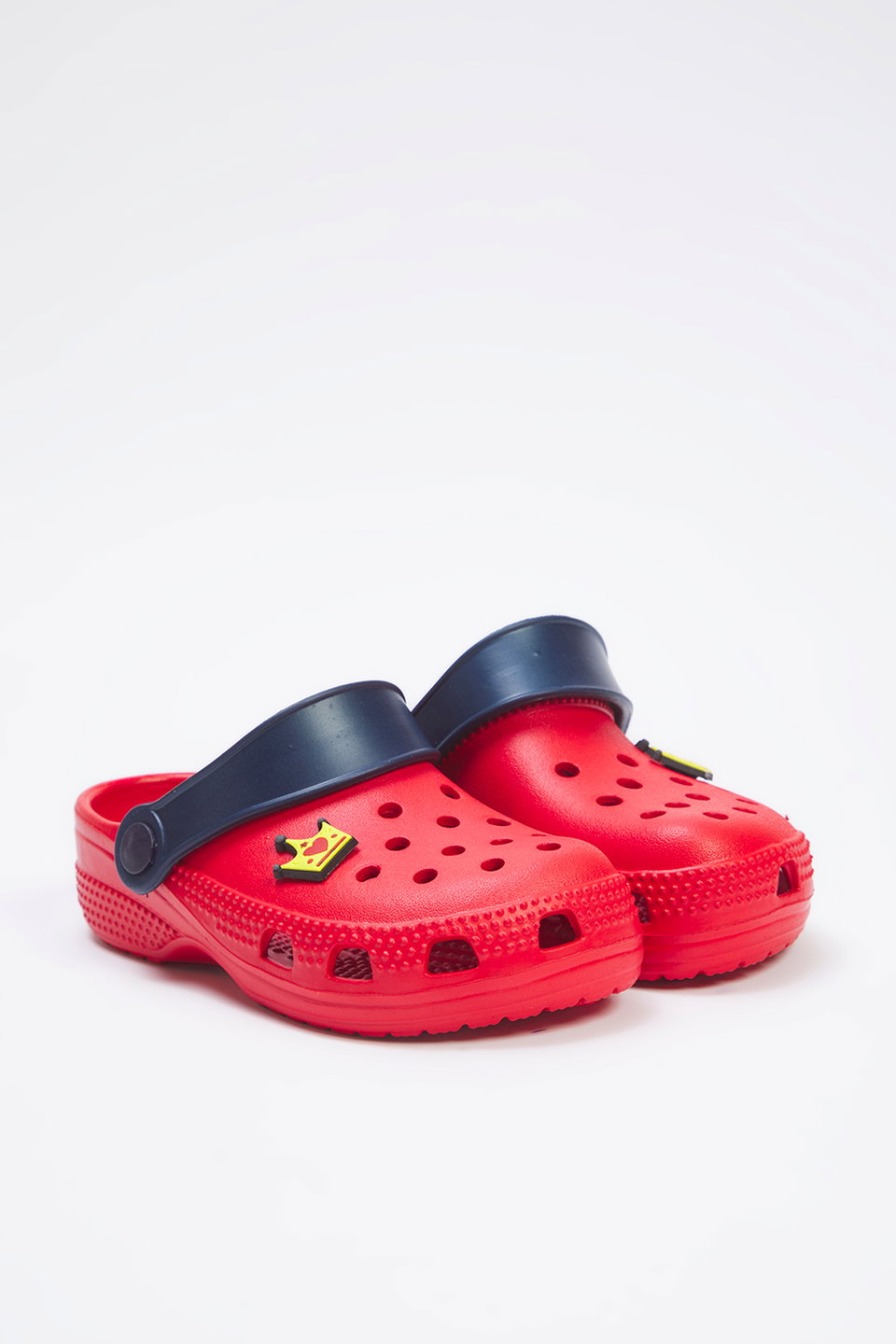Crown Figured Sole Big/Small Boy Kids Closed Toe Sandal Slipper TAKSS25SD00054