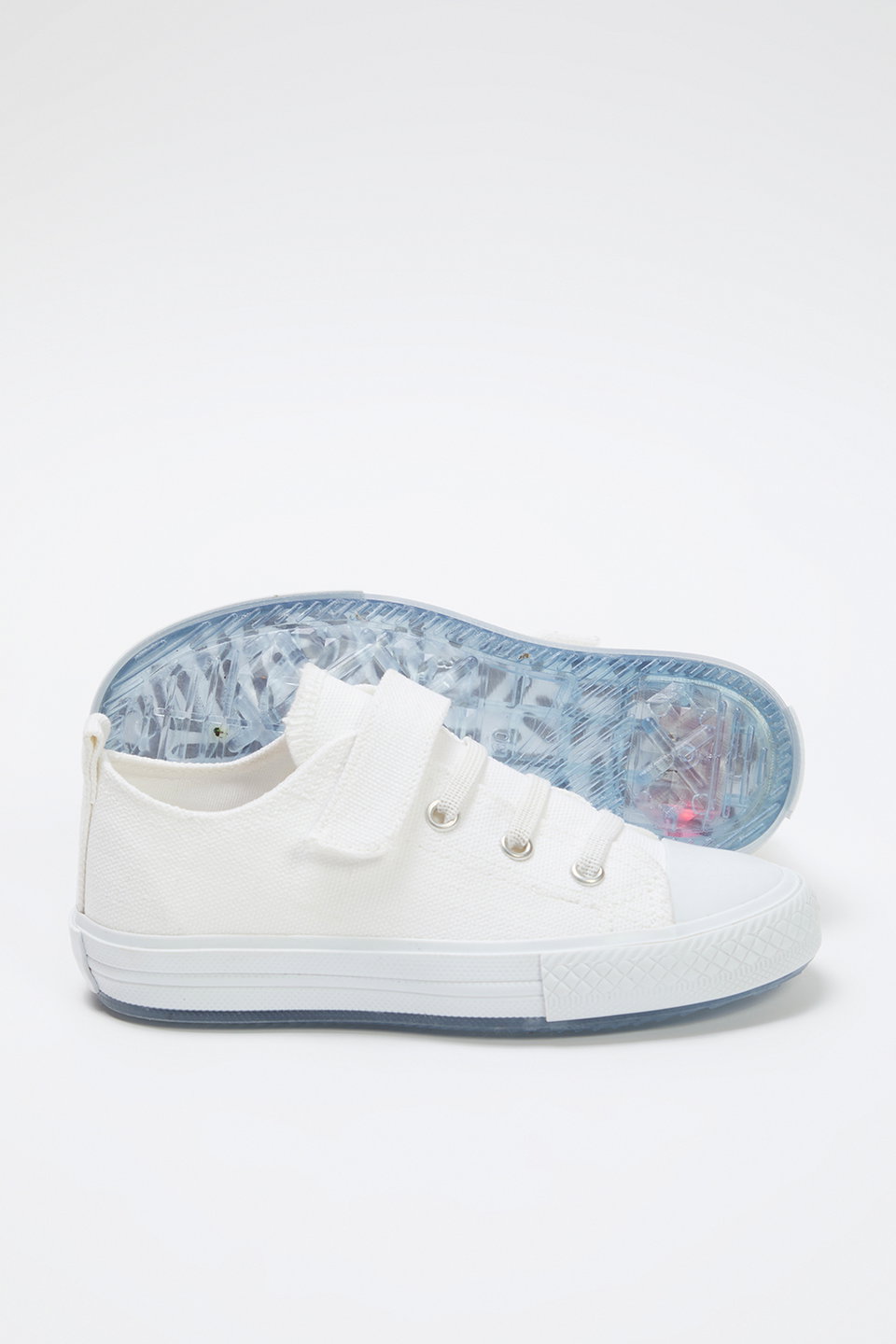 Canvas Lighted Velcro and Laced Unisex Children Kids Sports Shoes TAXSS25SN00044