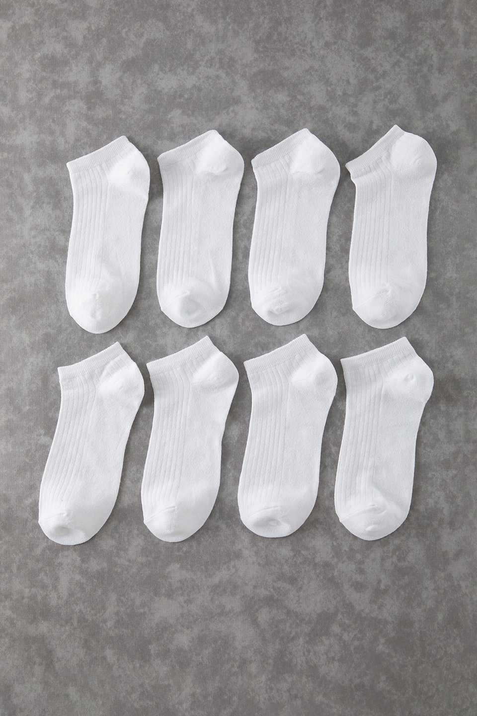 Unisex 8-Pack Cotton Ankle Socks TEDAW25CO00005