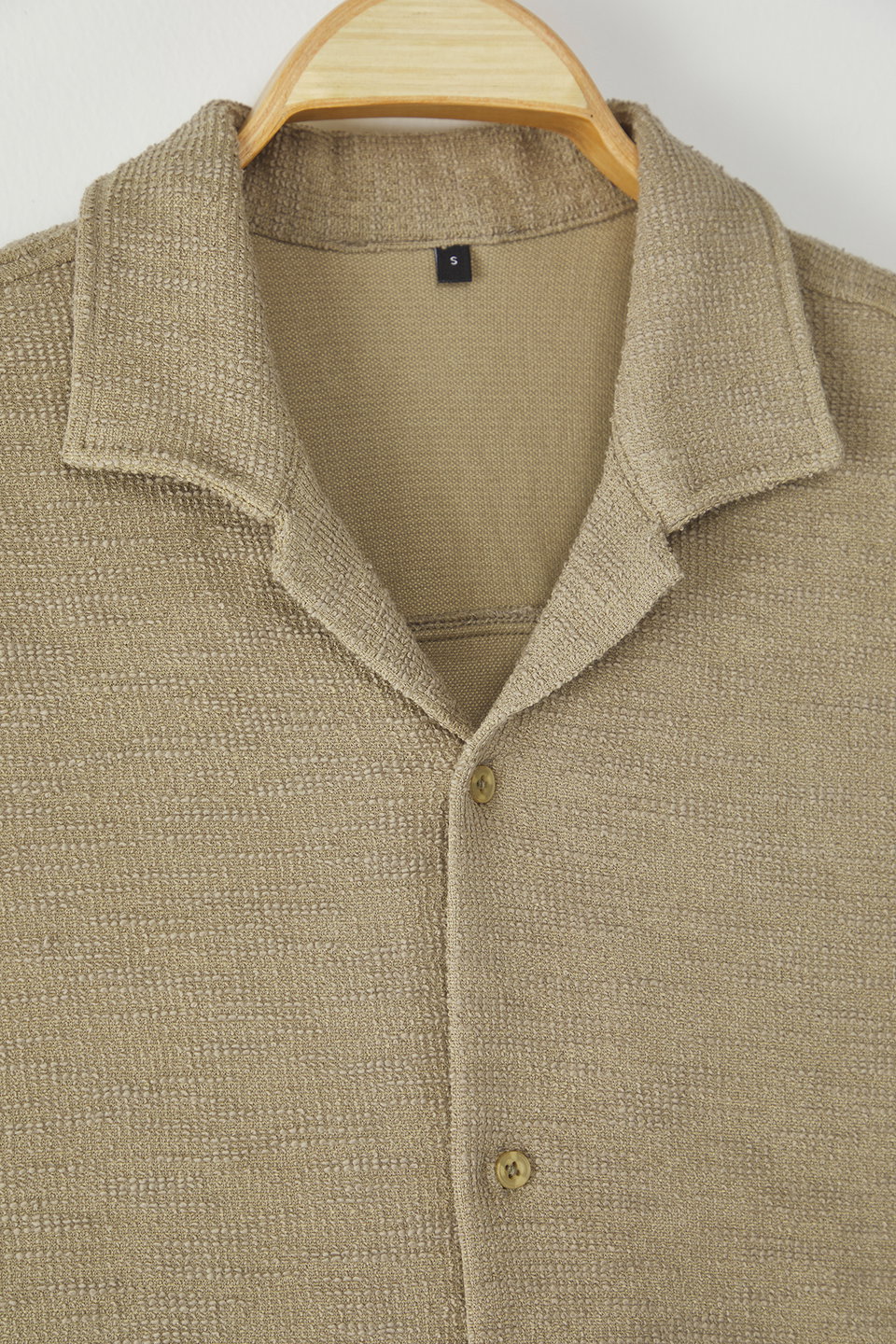 Regular Fit Textured Tough Fabric Men's Shirt TMNSS25GO00067