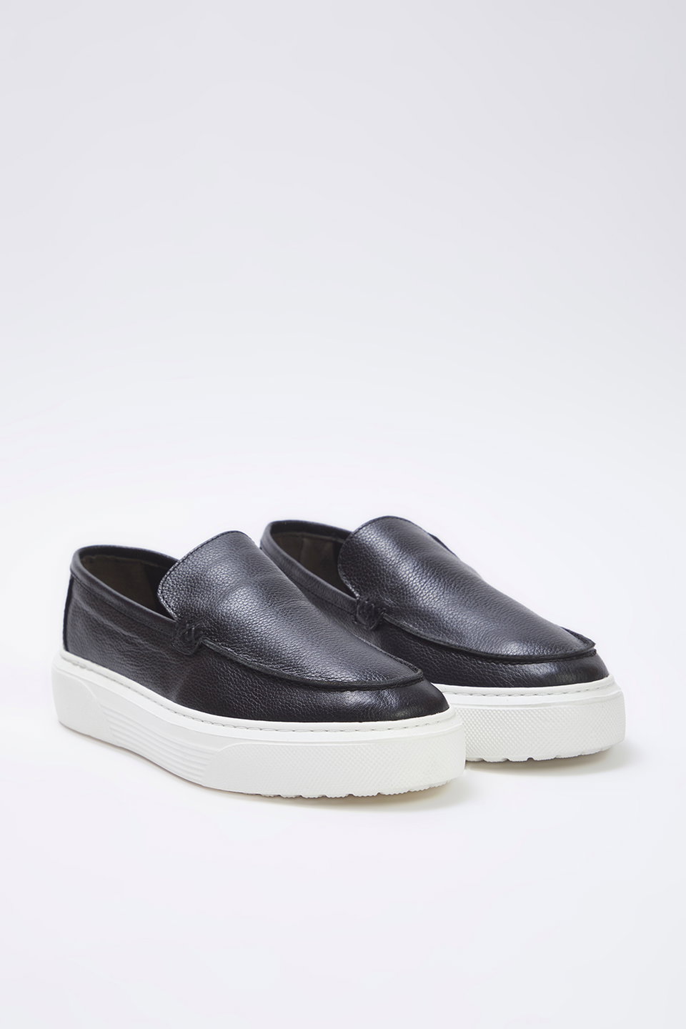 Genuine Leather Men's Loafer Shoes TAXSS25LA00014