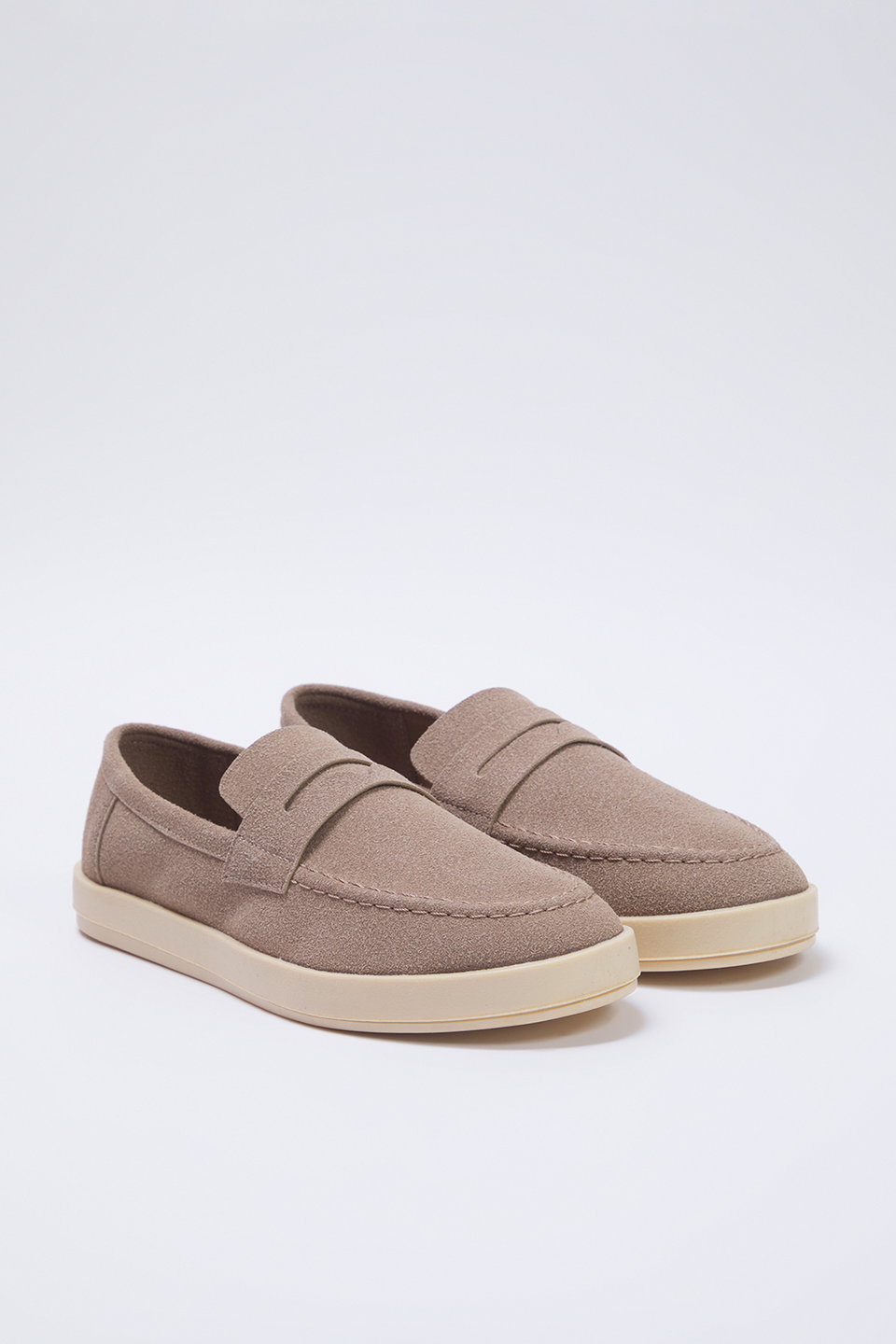 Suede Men's Loafer Shoes TAKSS25LA00019