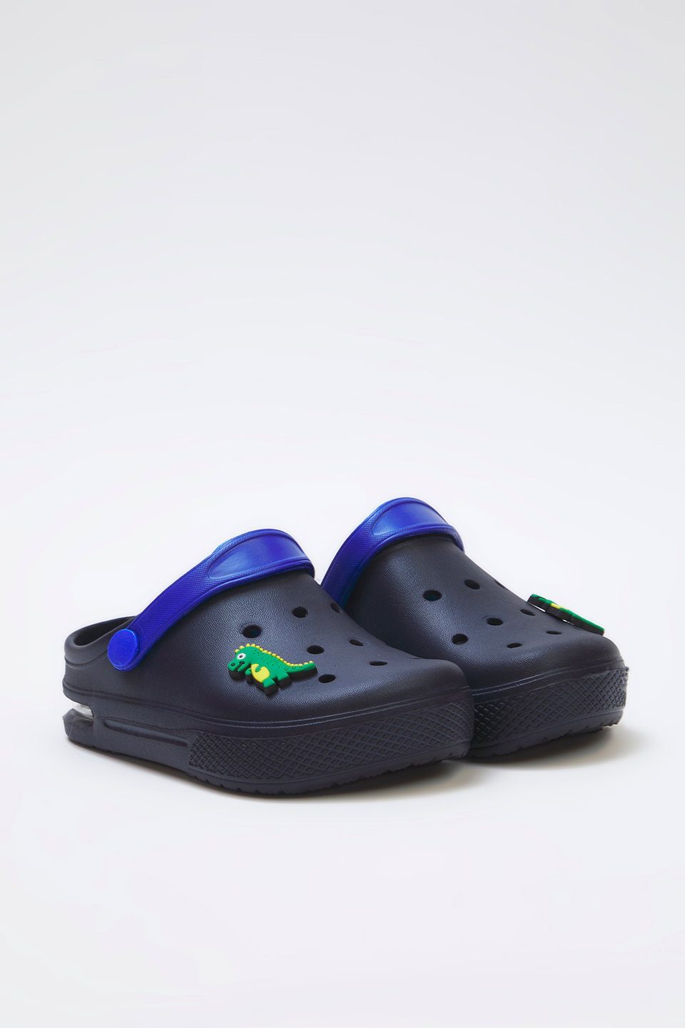 Crocodile Figured Sole Little Boy Kids Closed Toe Sandal Slipper TAKSS25SD00044