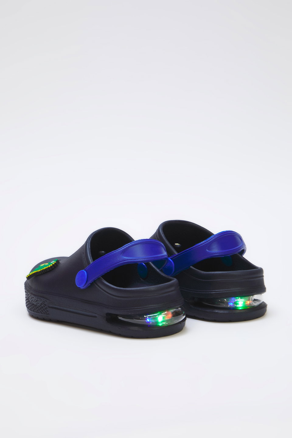 Crocodile Figured Sole Little Boy Kids Closed Toe Sandal Slipper TAKSS25SD00044