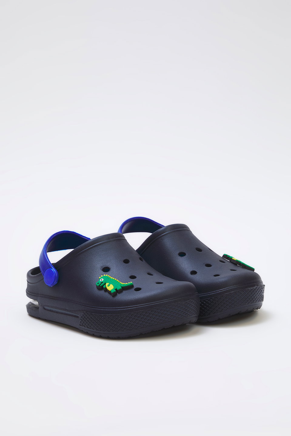 Crocodile Figured Sole Little Boy Kids Closed Toe Sandal Slipper TAKSS25SD00044