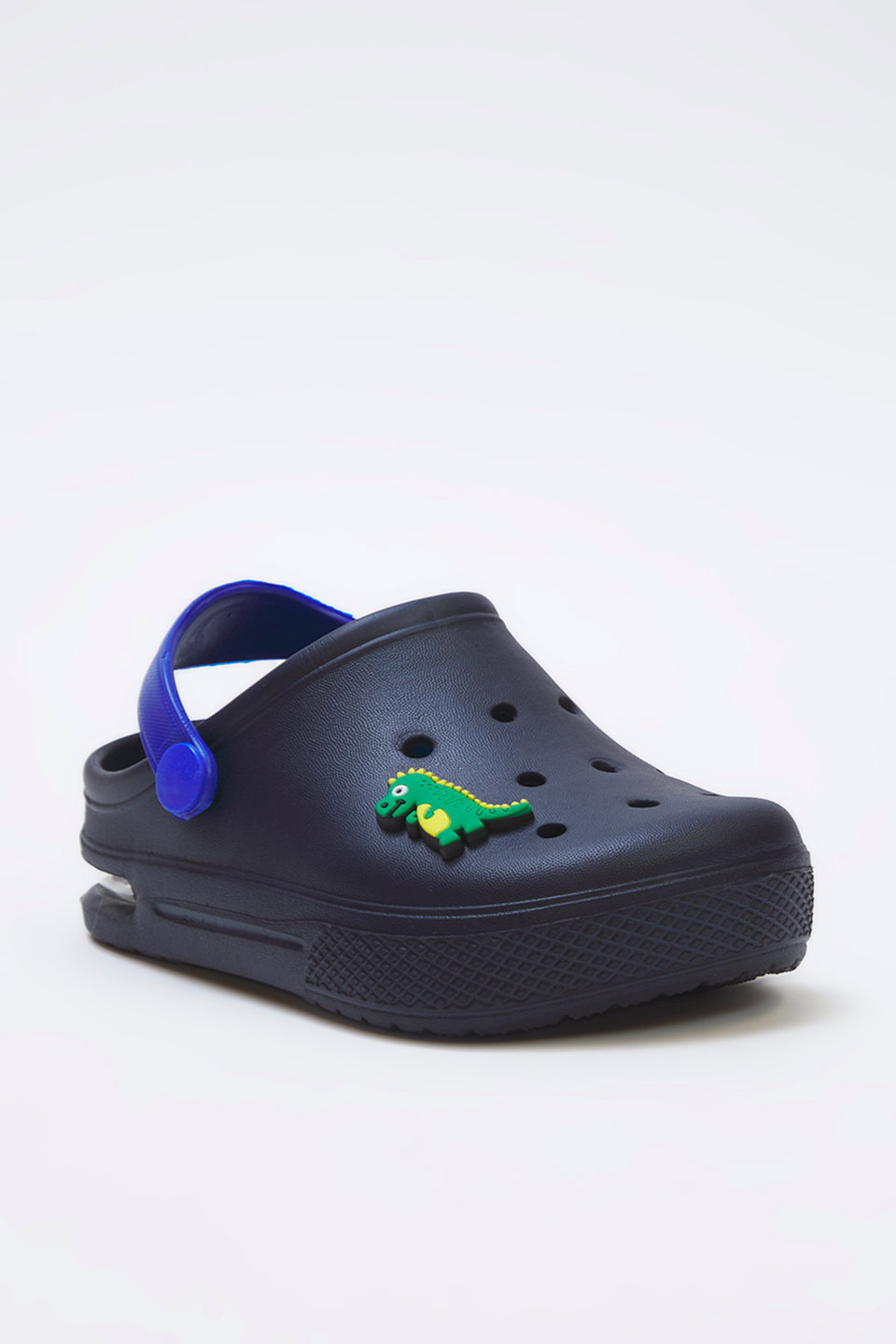 Crocodile Figured Sole Little Boy Kids Closed Toe Sandal Slipper TAKSS25SD00044