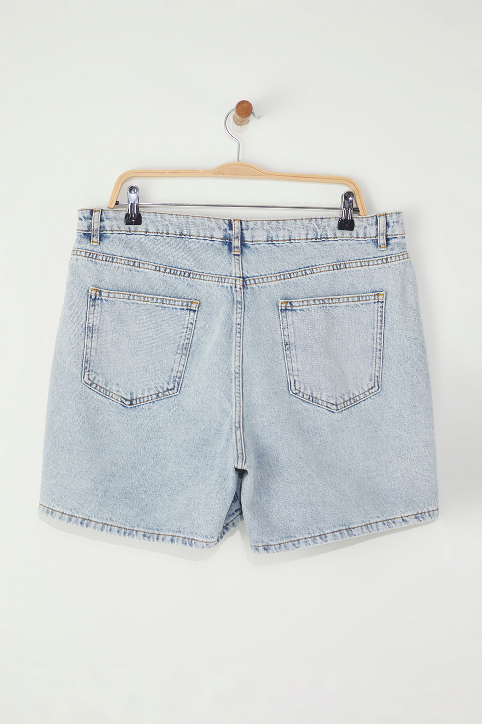 High Waist Wide Leg Plus Size Shorts Skirt TBBSS25AP00032