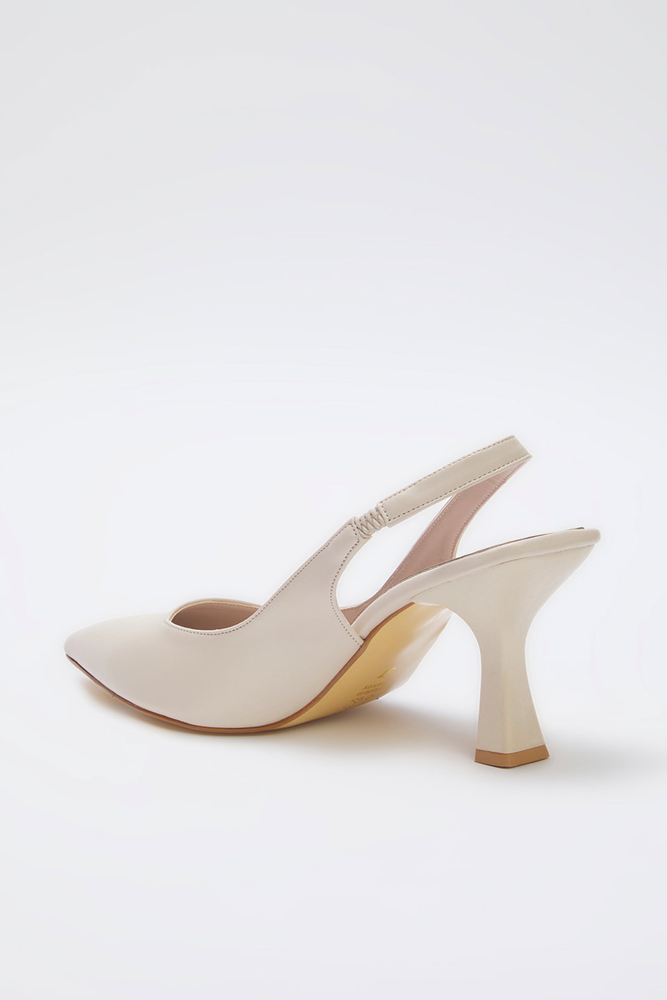 Pointed Toe Slingback Women's Thin Heel Shoes TAKAW25TO00010