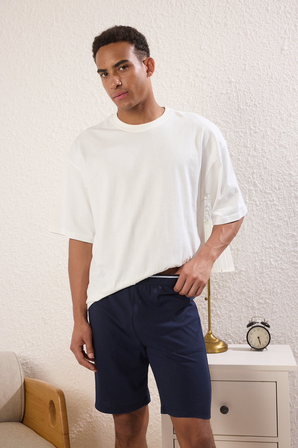 Regular Fit 2-Pack Knitted Shorts TMNSS25SR00045