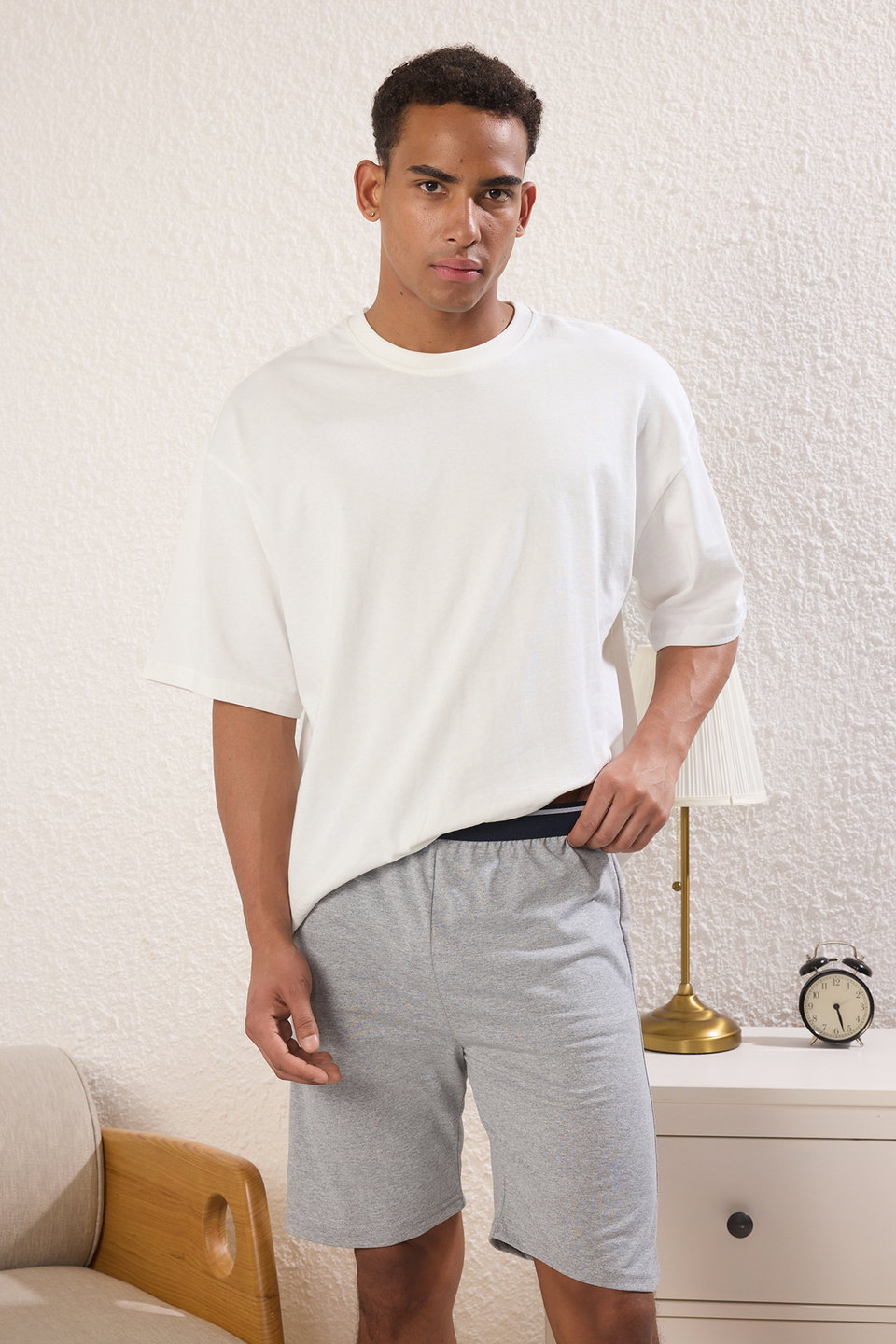 Regular Fit 2-Pack Knitted Shorts TMNSS25SR00045