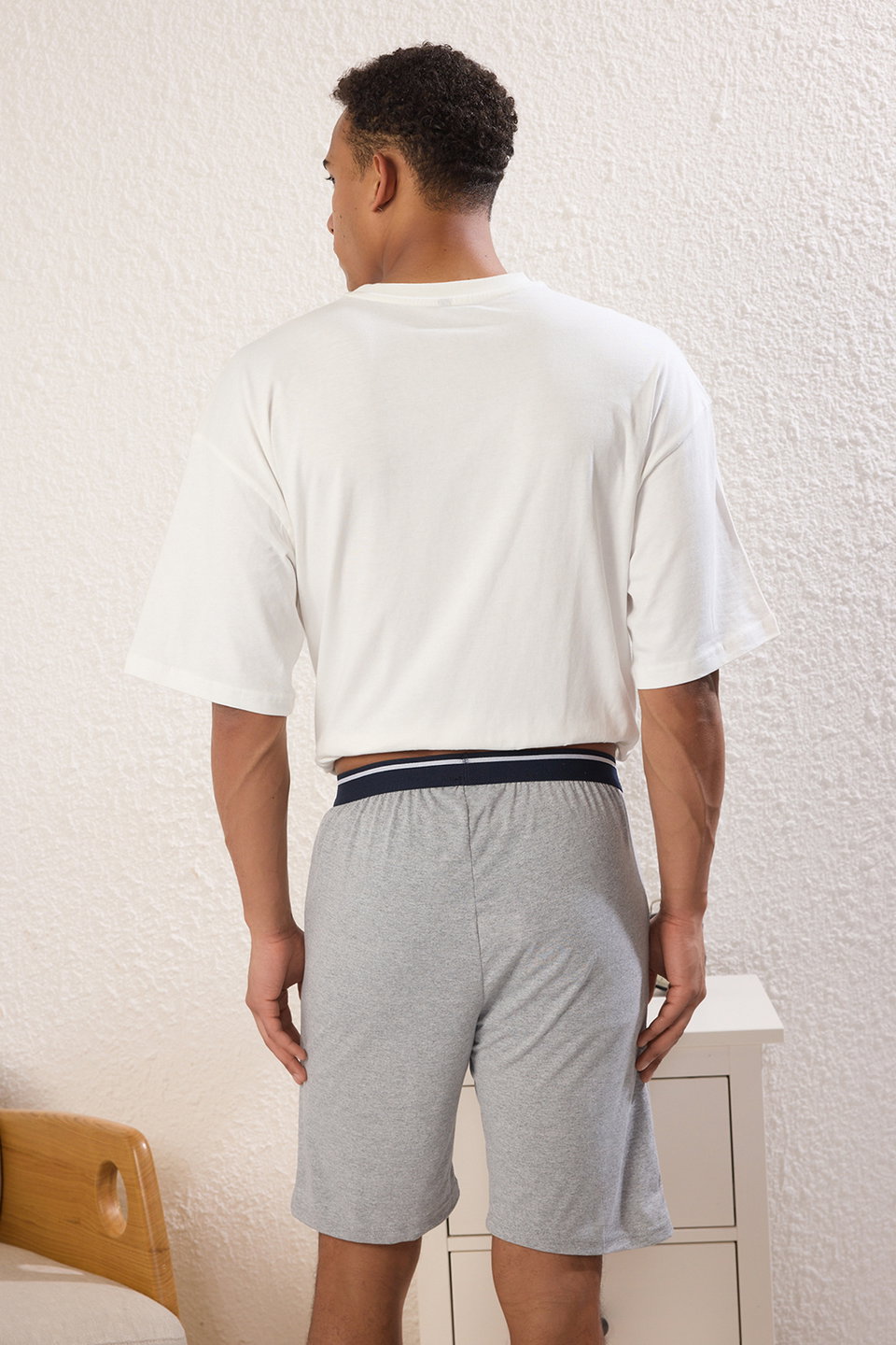 Regular Fit 2-Pack Knitted Shorts TMNSS25SR00045