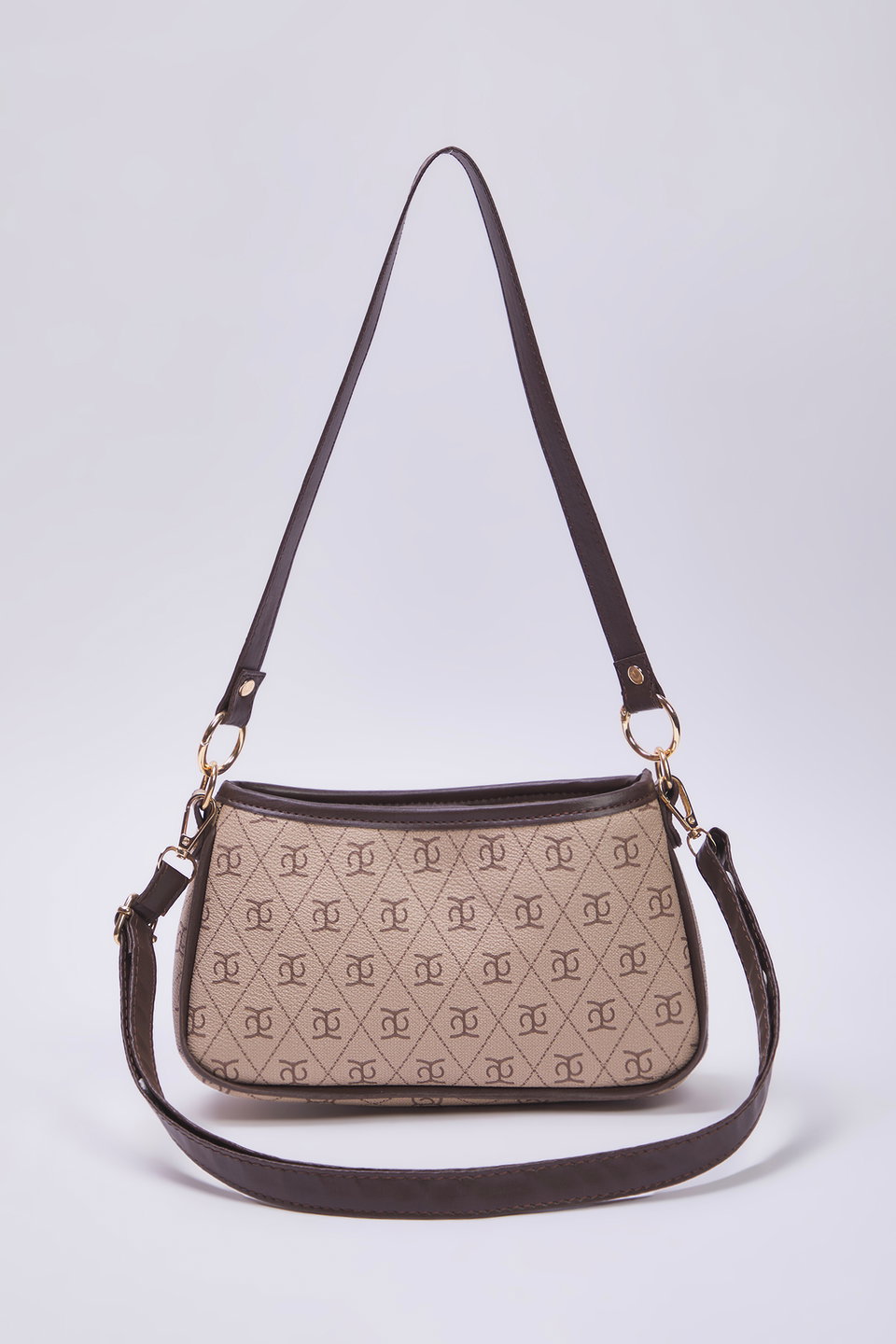 Patterned Adjustable Shoulder Strap Women's Mini City Shoulder Bag TAKSS25OC00057