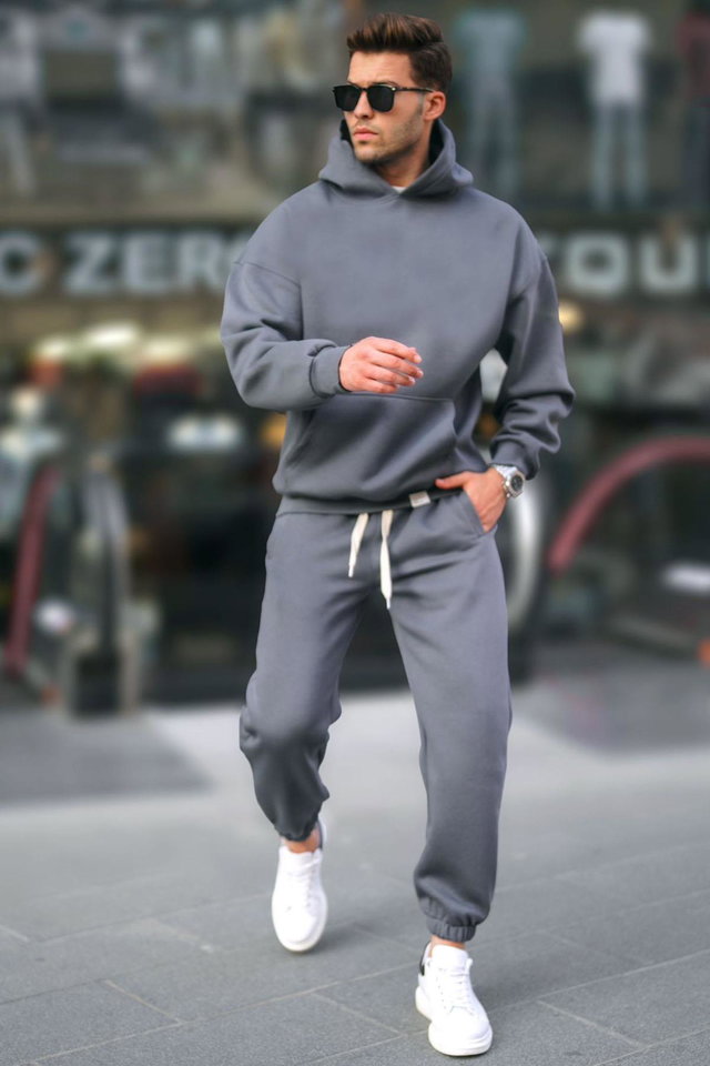 Smoked - Smoky Hooded Basic Tracksuit Set 5925