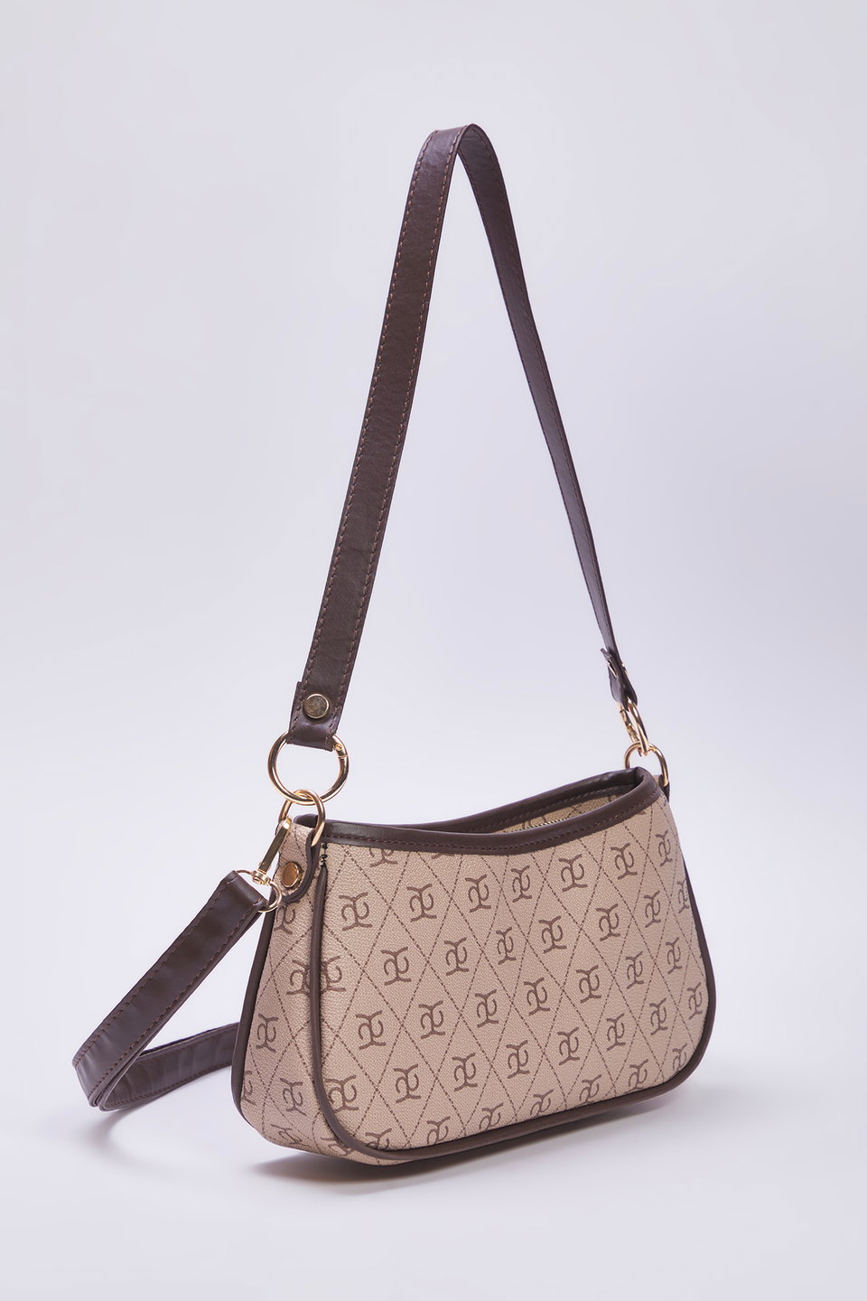 Patterned Adjustable Shoulder Strap Women's Mini City Shoulder Bag TAKSS25OC00057