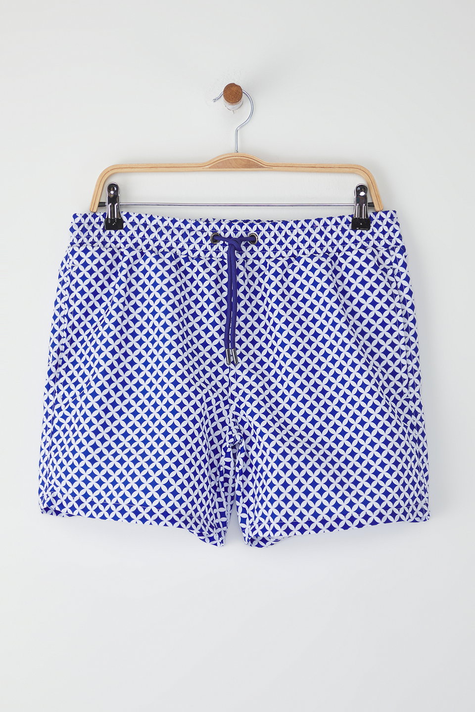 Standard Size Geometric Patterned Swimsuit Swim Shorts TMNSS25DS00002