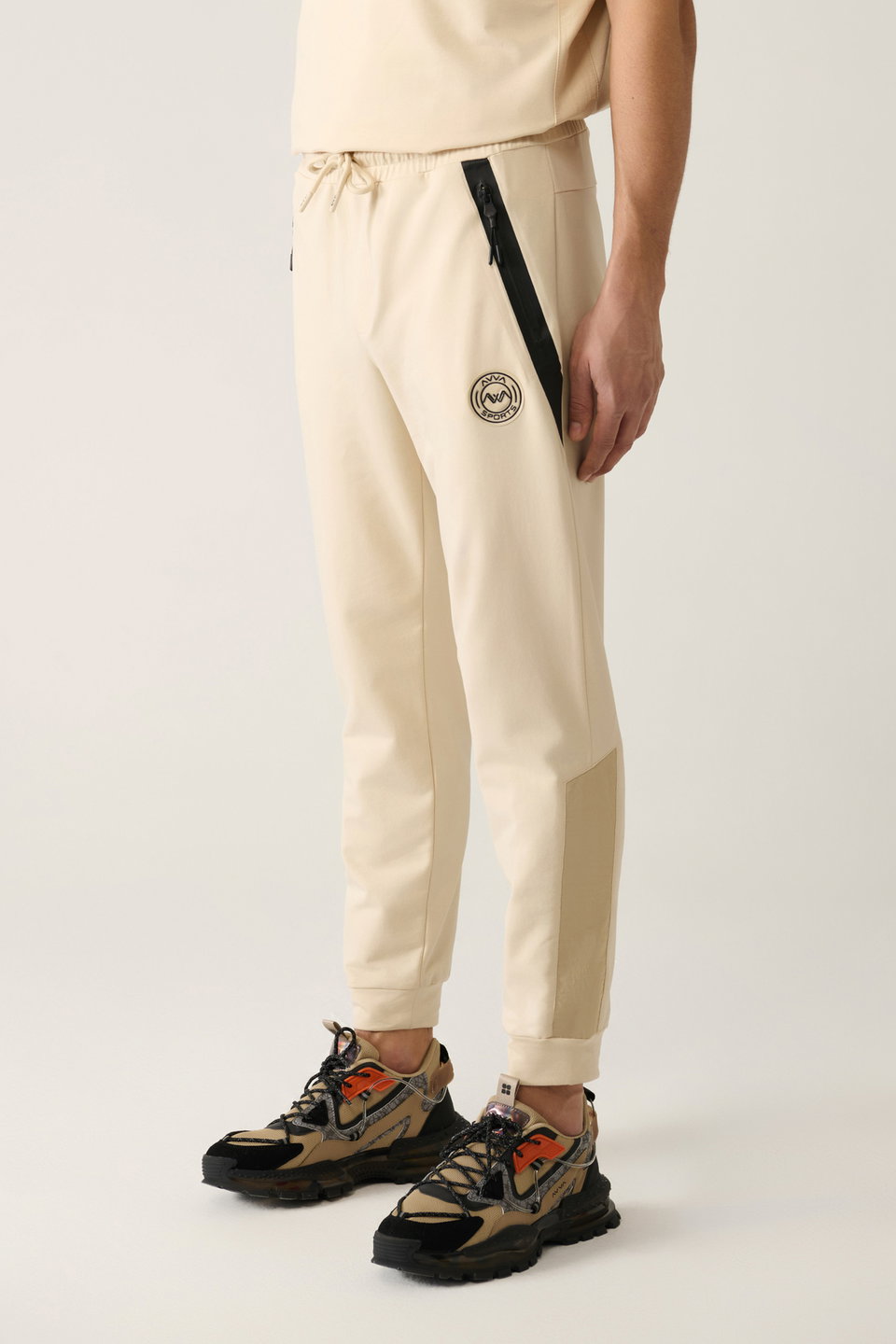 Men's Jersey Fabric 2 Thread Regular Fit Sweatpants A41Y3416