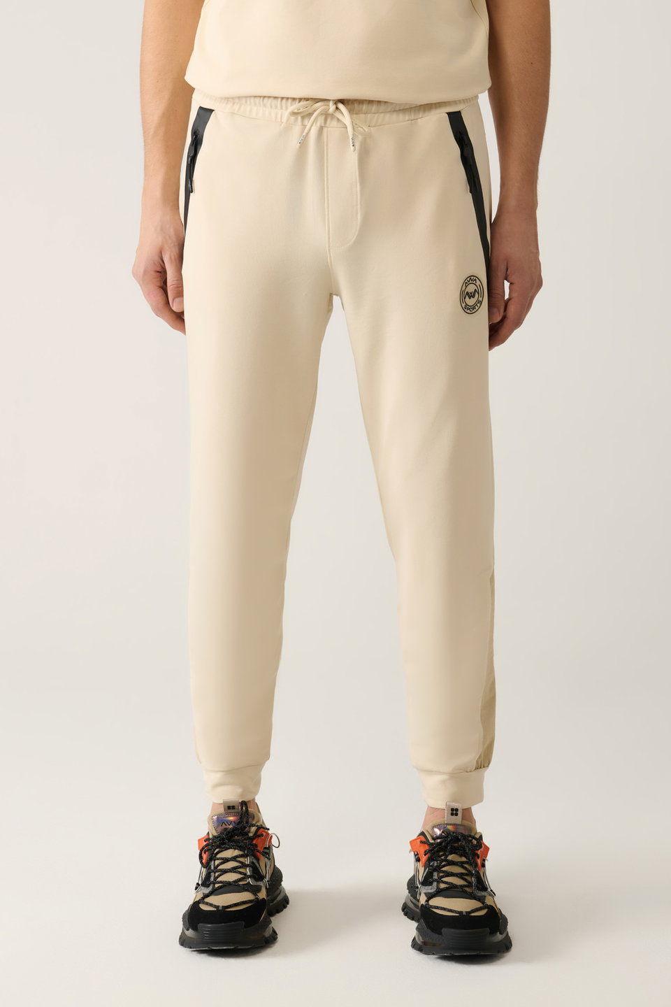 Men's Jersey Fabric 2 Thread Regular Fit Sweatpants A41Y3416