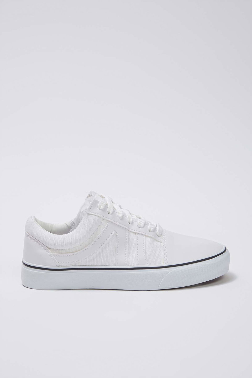 *001 Lace-Up Contrast Women's Sneakers TAKAW25SN00068