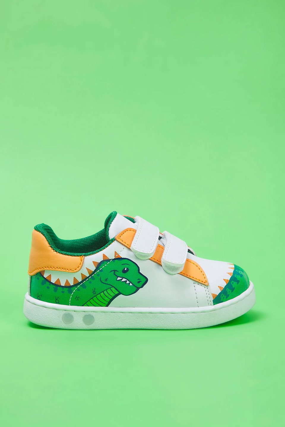 Crocodile Figured Double Velcro Big/Small Boy Kids Sports Shoes TAKSS25SN00063