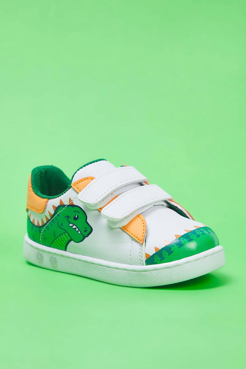 Crocodile Figured Double Velcro Big/Small Boy Kids Sports Shoes TAKSS25SN00063