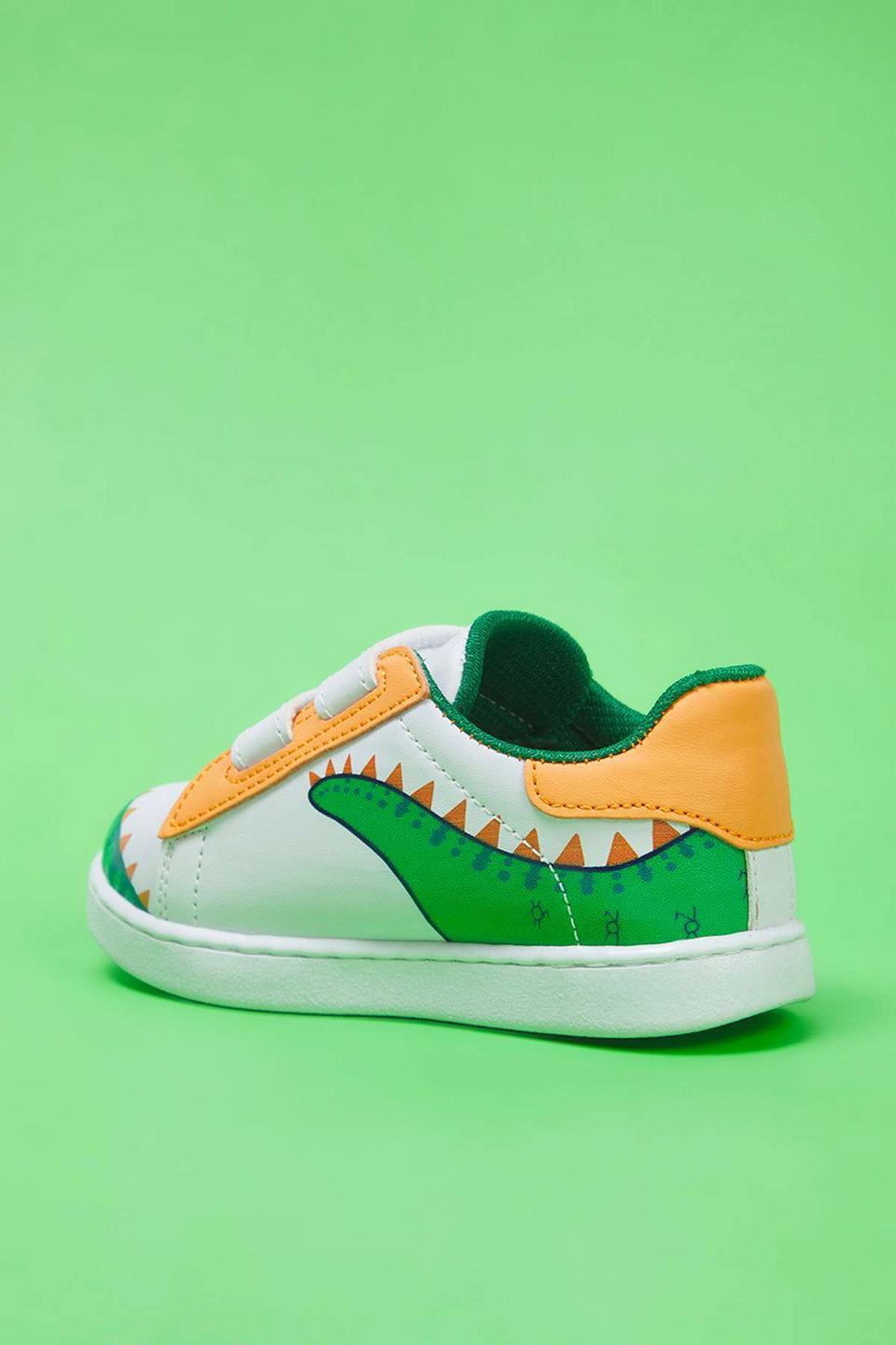 Crocodile Figured Double Velcro Big/Small Boy Kids Sports Shoes TAKSS25SN00063