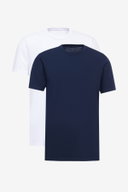WHITE-DARK BLUE