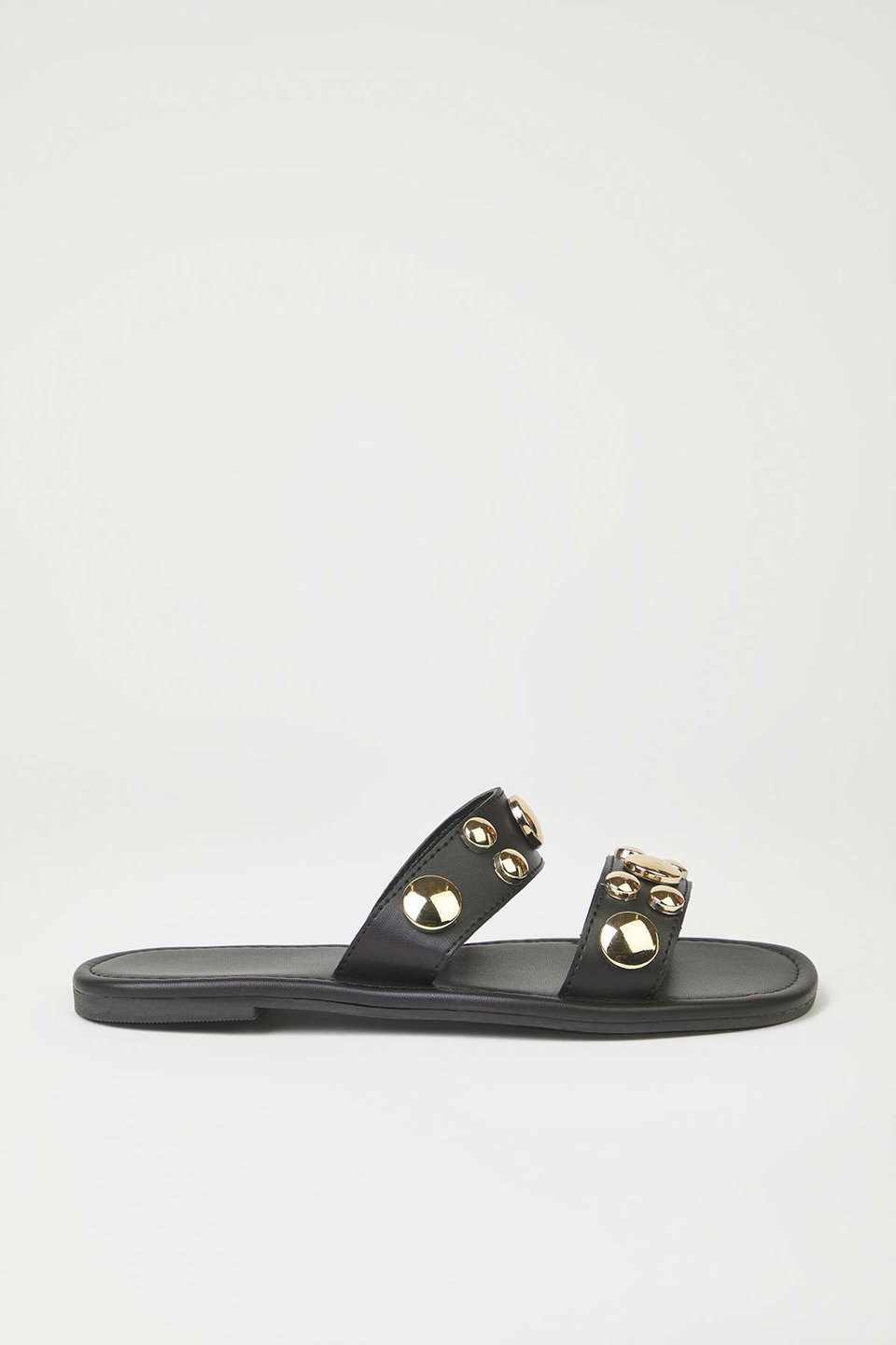 Troc Detailed Fence Band Women's Stylish Slippers TAKSS25TE00058