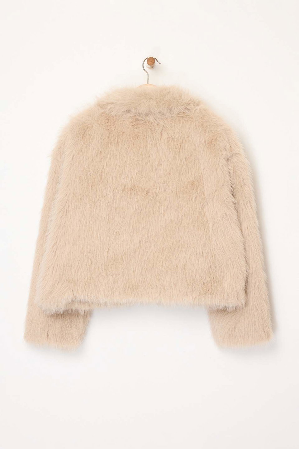 Oversize Mold Fur Coat Twoaw25Mo00035