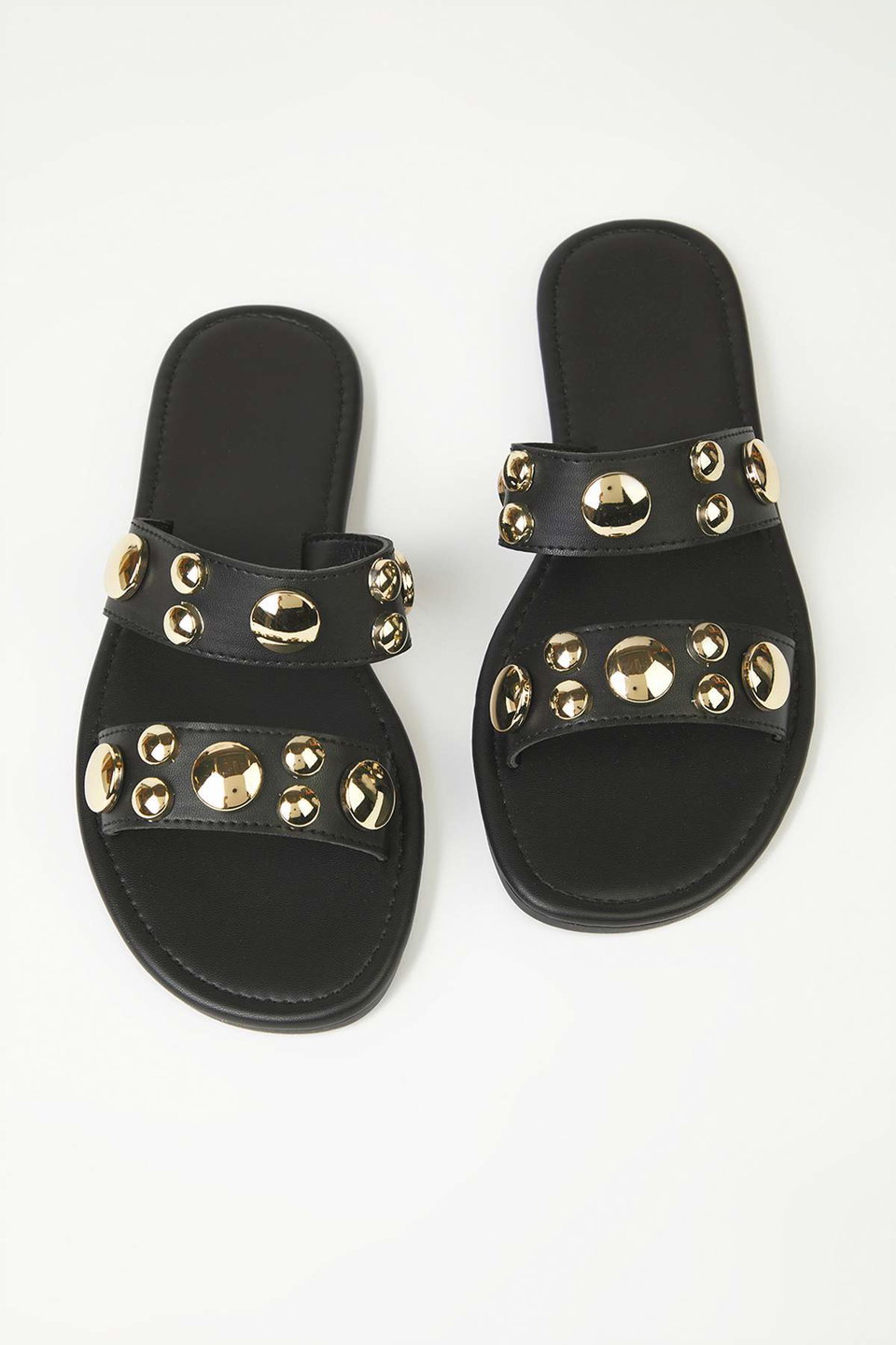 Troc Detailed Fence Band Women's Stylish Slippers TAKSS25TE00058